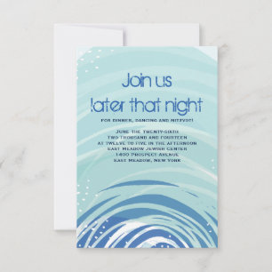 SKIG Bar Bat Mitzvah Party Card Kaart
