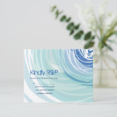 SKIG Bar Bat Mitzvah RSVP-kaart RSVP Kaartje (Staand voorkant)