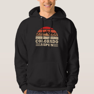  skigebied Aspen Colorado Hoodie