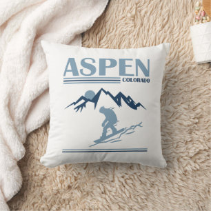 Skigebied Aspen Colorado Kussen
