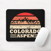 skigebied Aspen Colorado Muismat (Met muis)