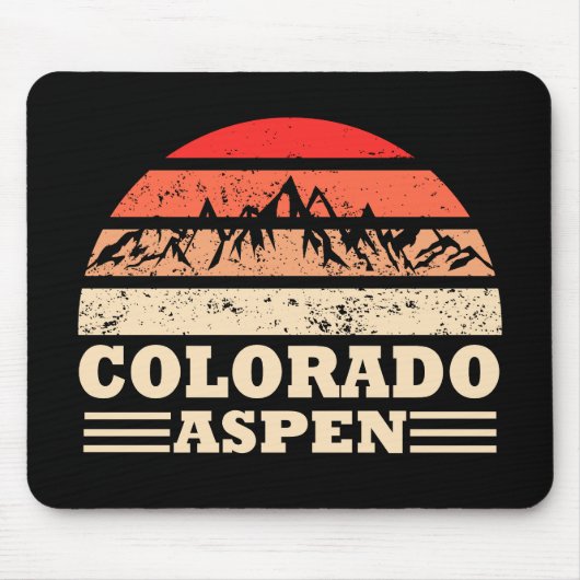 skigebied Aspen Colorado Muismat (Voorkant)