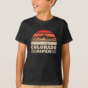 skigebied Aspen Colorado T-shirt