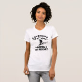 Skigebied Aspen Colorado T-shirt (Voorkant volledig)