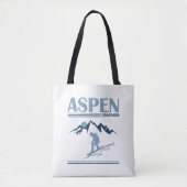 Skigebied Aspen Colorado Tote Bag (Voorkant)