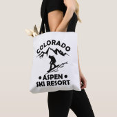 Skigebied Aspen Colorado Tote Bag (Dichtbij)
