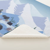 Skigebied: berglandschap sherpa deken (3/4)