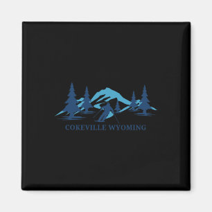 Skigebied Cokeville Wyoming Magneet
