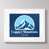 Skigebied Copper Mountain Colorado Poster