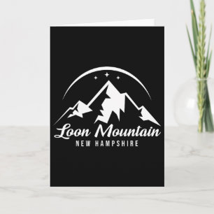 Skigebied Loon Mountain New Hampshire Sneeuw Kaart
