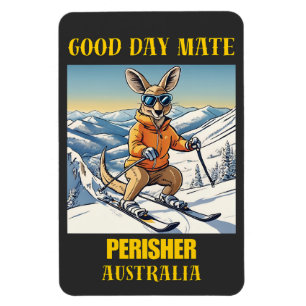 Skigebied Perisher Australia Magneet