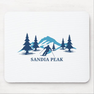 Skigebied Sandia Peak New Mexico Skiën Skiloper Muismat