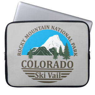 Skigebied Vail Colorado Laptop Sleeve