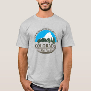 Skigebied Vail Colorado T-shirt