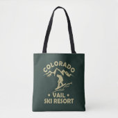 Skigebied Vail Colorado Tote Bag (Voorkant)