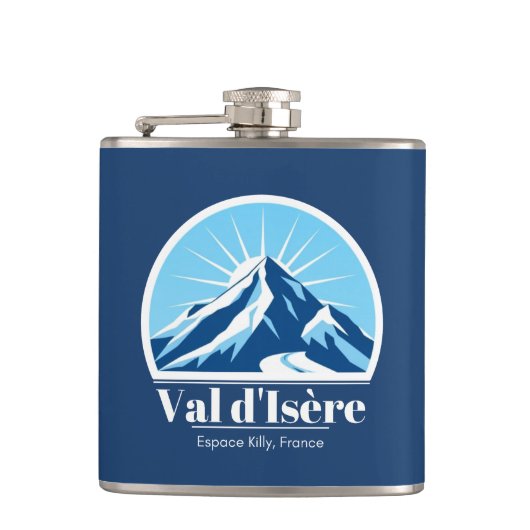 skigebied Val d'Isère France Heupfles (Voorkant)