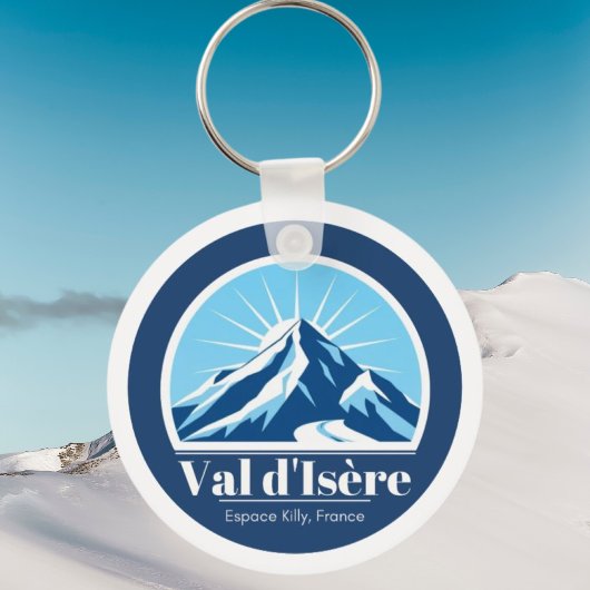 skigebied Val d'Isère France Sleutelhanger