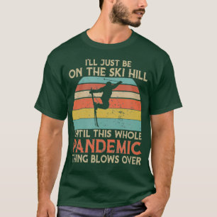 Skigeschenk voor Skiërs Geschenken voor Mannen T-shirt