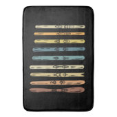 Skigeschenken Badmat (Voorkant Verticaal)