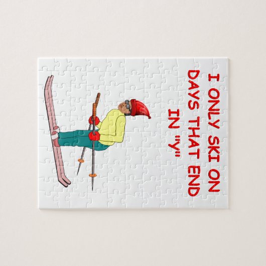 skigrap legpuzzel (Horizontaal)