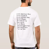 SKIHAUS T-Shirt - Gepersonaliseerd (Achterkant)