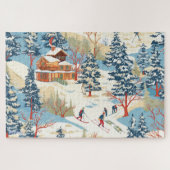 skihut sneeuwberg 1014 stks Puzzel (Horizontaal)