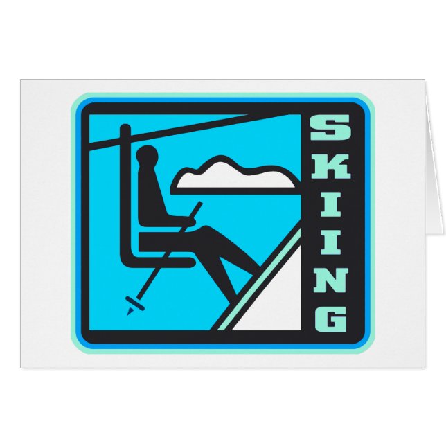 Skiing (Voorkant Horizontaal)