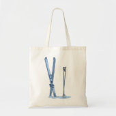 Skiing 6 Skiing Lover Tote Bag (Voorkant)