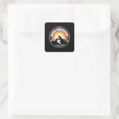 Skiing Arosa Lenzerheide Zwitserland  Vierkante Sticker (Tas)