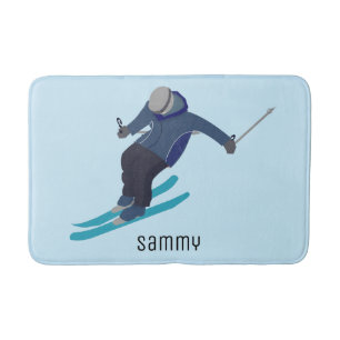 Skiing Badmat
