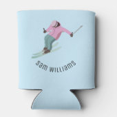 Skiing Blikjeskoeler (Achterkant)