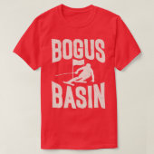  Skiing Bogus Basin Idaho Sneeuwliefhebbers T-shirt (Design voorkant)