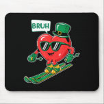 Skiing bruh valentine heart patrick shamrock irish muismat<br><div class="desc">Skiing bruh valentine heart patrick shamrock irish carnival  | Mousepad .A balanced aesthetic suitable for daily use. This product showcases a refined visual style. A modern aesthetic designed for versatility.</div>