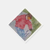 Skiing Chalet Party Servet (Hoek)