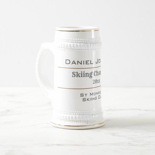 Skiing Champion Award Bierpul (Voorkant links)