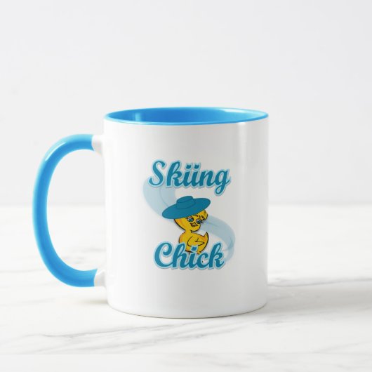 Skiing Chick #3 Mok (Links)