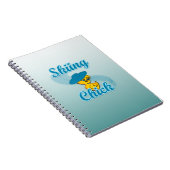 Skiing Chick #3 Notitieboek (Rechterzijde)
