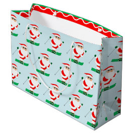 Skiing Christmas Holiday Groot Cadeauzakje