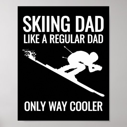 Skiing Dad - als een gewone vader, maar veel koele Poster (Voorkant)