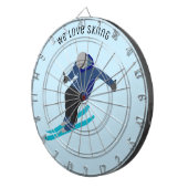 Skiing Dartbord (Voorkant Rechts)