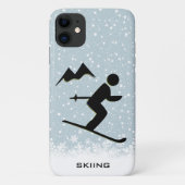 Skiing Design Smartphone-Hoesje Case-Mate iPhone Case (Achterkant)