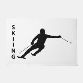 Skiing Deurmat (Voorkant)
