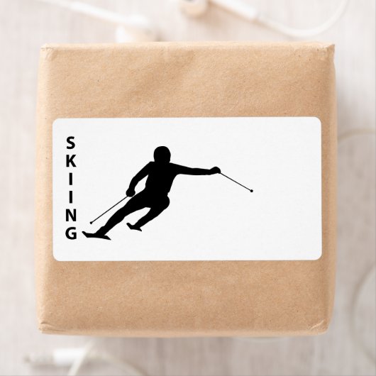 Skiing Etiket (Insitu)