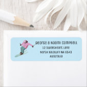 Skiing Etiket (Insitu)