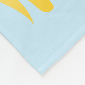 Skiing Fleece Deken (Hoek)