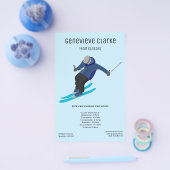 Skiing Flyer (Enkel)