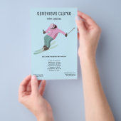 Skiing Flyer (Hand)