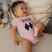 Skiing Gag Double Black Diamond New Mam Romper