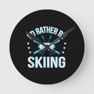 Skiing Gift   Ik zou liever gaan zeuren Ronde Klok