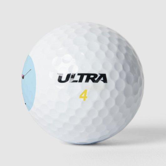 Skiing Golfballen (Logo)